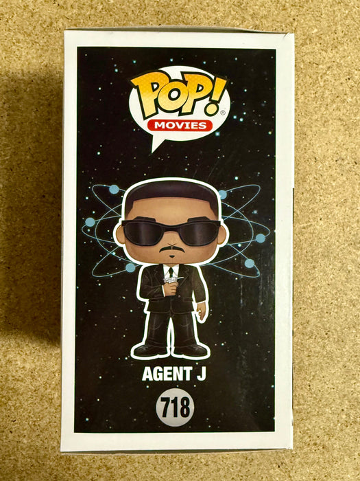 Will Smith Signed Agent J Men In Black Funko Pop! Exclusive #718 With JSA COA - for just $375! 
