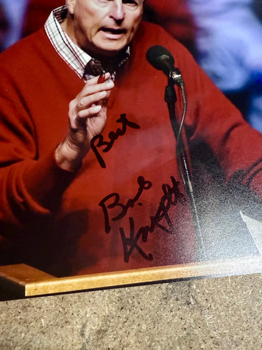 Bob “Bobby” Knight Signed 8x10 Photo Indiana Hoosiers NCAA Basketball With JSA COA - for just $90! 