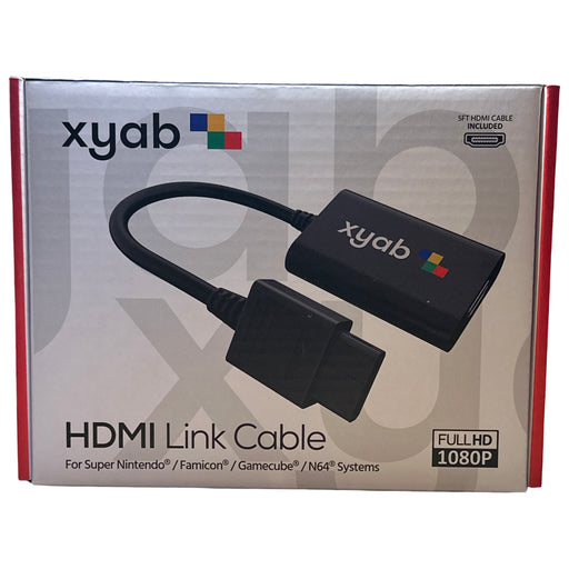 HD Link Cable Compatible With SNES® Famicon® GameCube® N64® - for just $26.99! 