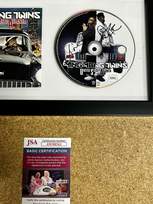 Framed & Signed Kaine Of Ying Yang Twins United States Of Atlanta CD With JSA COA - for just $120! 