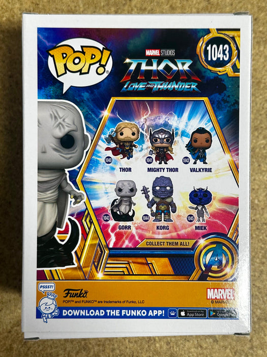 Christian Bale Signed Gorr The God Butcher Thor Funko Pop! #1043 With JSA COA - for just $150! 