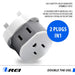 UK, Dubai Travel Adapter - 2 in 1 - Type G - Compact Design (US-7) - Just $13.99! Shop now at Retro Gaming of Denver