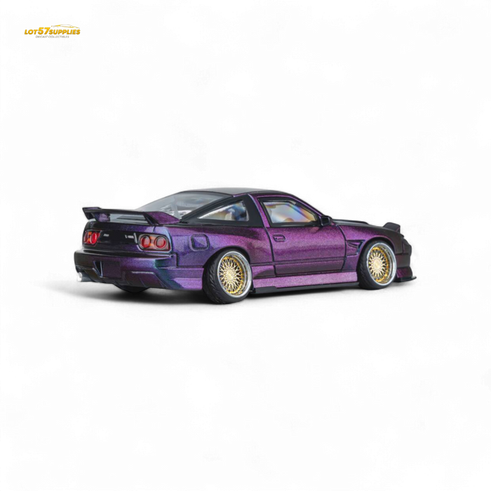 MicroTurbo Nissan 180SX Spirit Rei Purple Chameleon 1:64 - for just $49.99! 