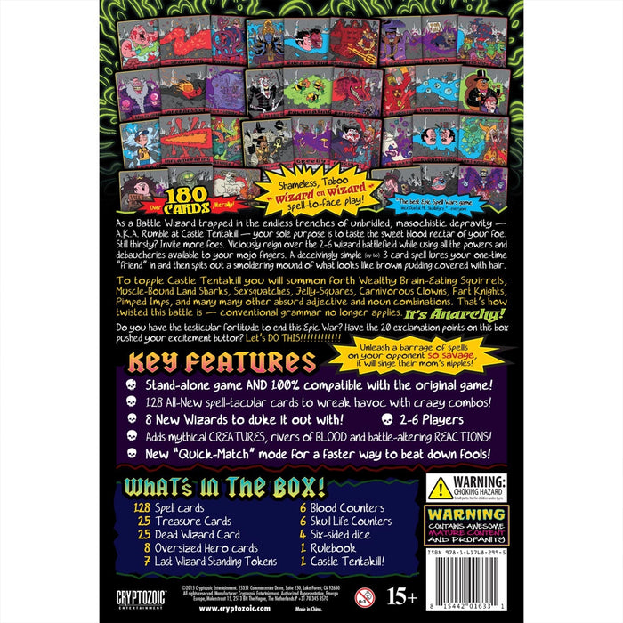 Epic Spell Wars of the Battle Wizards: Rumble at Castle Tentakill - for just $35! 