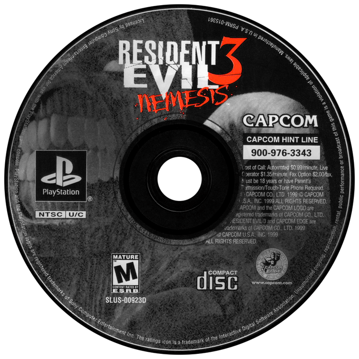 Resident Evil 3: Nemesis [With Dino Crisis Demo] – PlayStation 1 (PS1) - for just $65.99! 