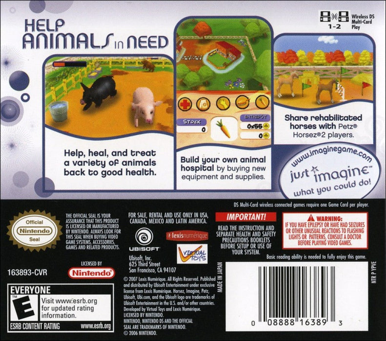 Imagine: Animal Doctor – Nintendo DS (DS) - for just $5.99! 