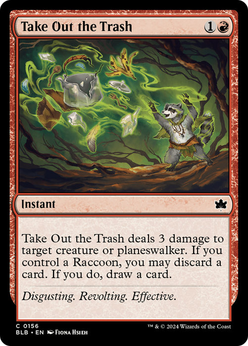 Take Out the Trash (BLB-156) - Bloomburrow - for just $0.04! 