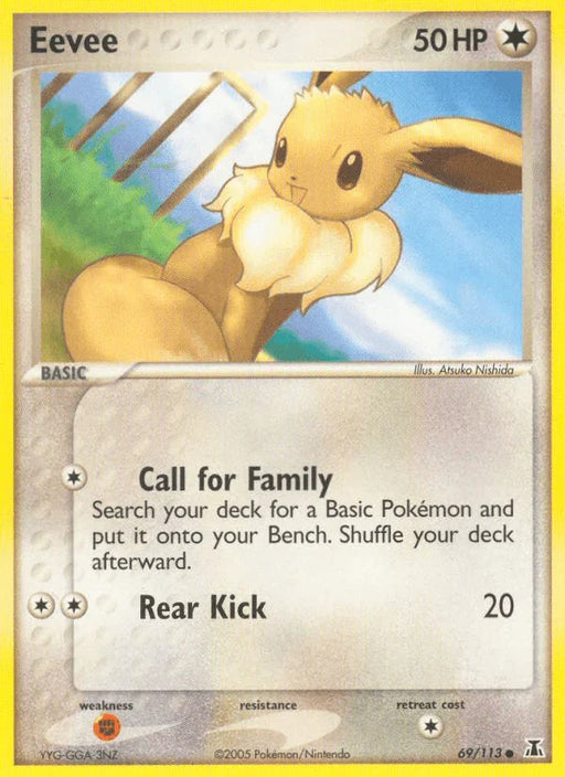 Eevee (69/113) [EX: Delta Species] - for just $3.70! 