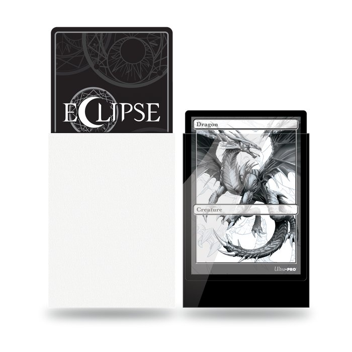 Ultra PRO: Standard 100ct Sleeves - Eclipse Gloss (Arctic White) - Just $0! Shop now at Retro Gaming of Denver