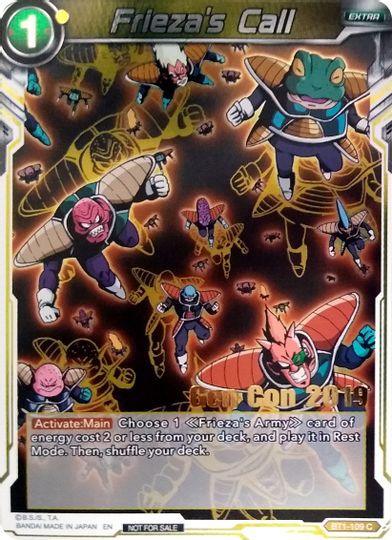 Frieza's Call (Gen Con 2019) (BT1-109) [Promotion Cards] - for just $44! 