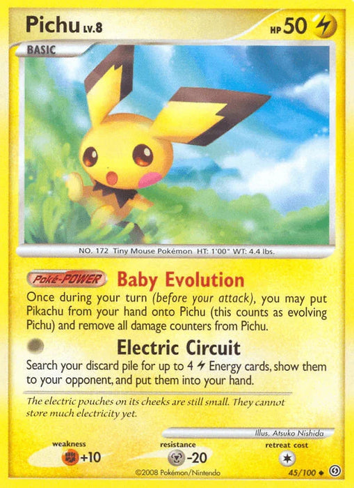 Pichu (45/100) [Diamond & Pearl: Stormfront] - for just $2.20! 