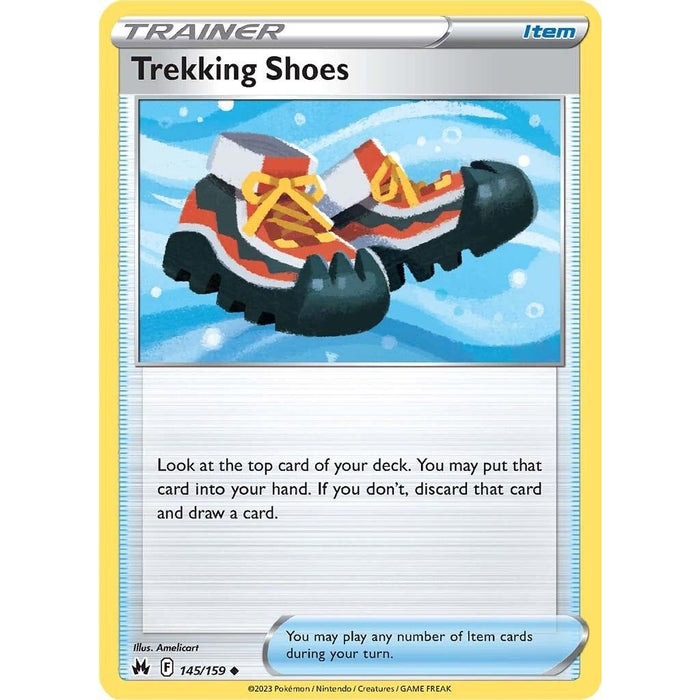 Trekking Shoes (145/159) [Sword & Shield: Crown Zenith] - Just $0.05! Shop now at Retro Gaming of Denver