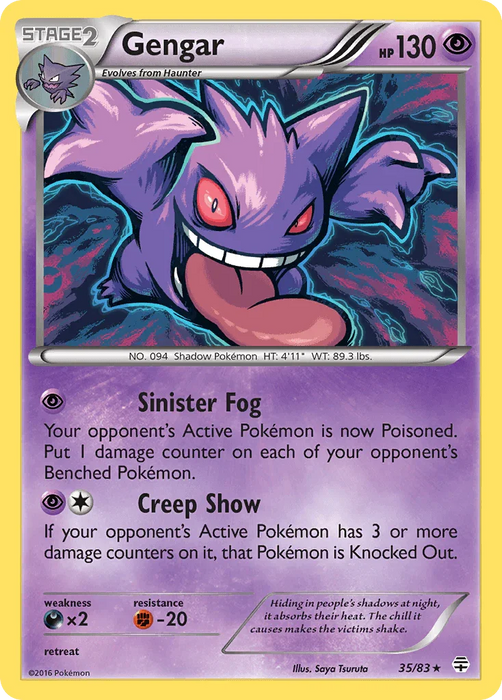 Gengar (35/83) [XY: Generations] - for just $13.80! 