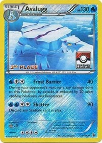 Avalugg (31/106) (League Promo 3rd Place) [XY: Flashfire] - Just $1.60! Shop now at Retro Gaming of Denver