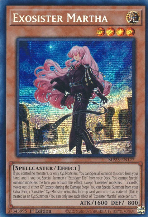 Exosister Martha [MP23-EN127] Prismatic Secret Rare - for just $3! 