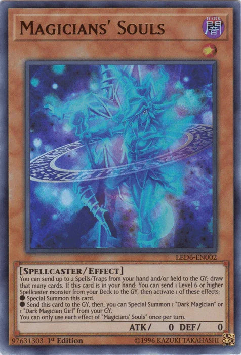 Magicians' Souls [LED6-EN002] Ultra Rare - for just $1.85! 