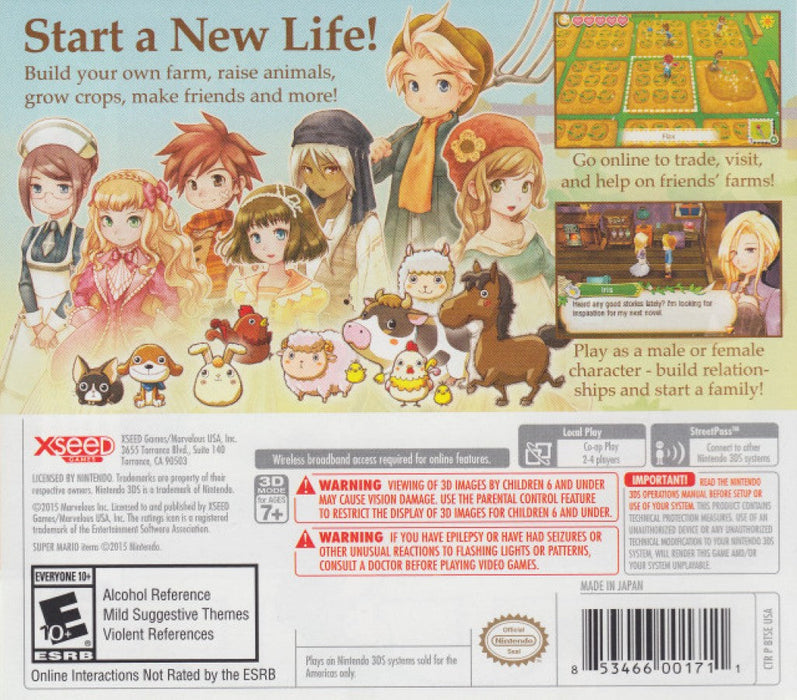 Story of Seasons – Nintendo 3DS (3DS) - for just $22.99! 