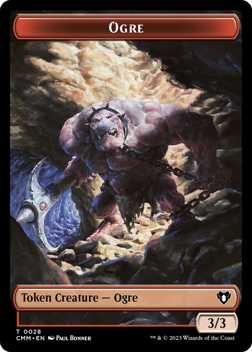 Ogre Token [Commander Masters Tokens] - Just $3.50! Shop now at Retro Gaming of Denver