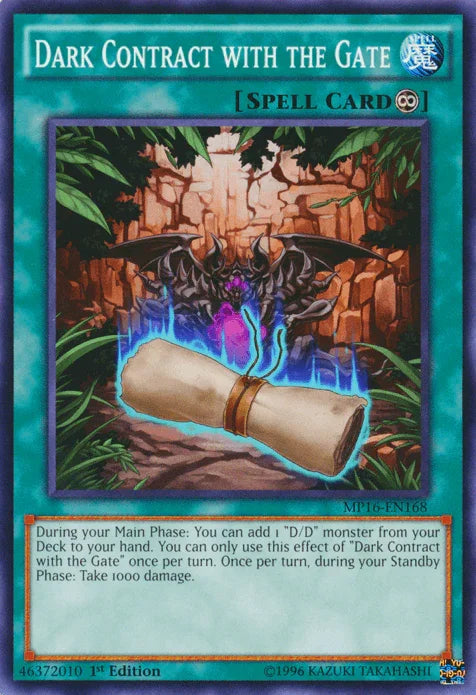 Dark Contract with the Gate [MP16-EN168] Common - for just $0.25! 