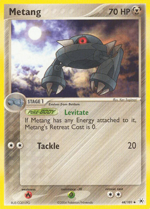Metang (44/101) [EX: Hidden Legends] - for just $0.45! 