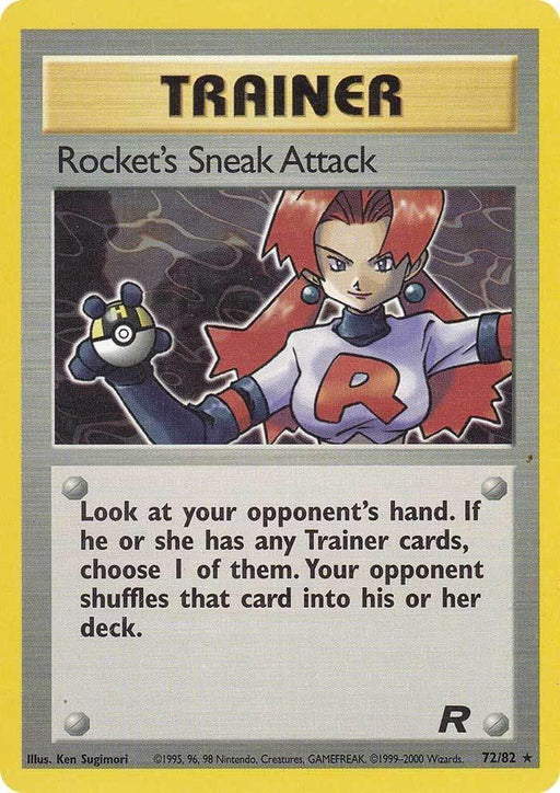 Rocket's Sneak Attack (72/82) [Team Rocket Unlimited] - for just $4.50! 