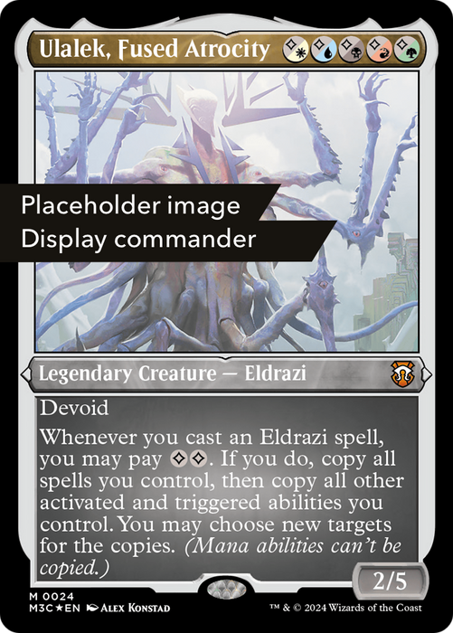 Ulalek, Fused Atrocity (M3C-151) - Modern Horizons 3 Commander Foil - for just $0.13! 