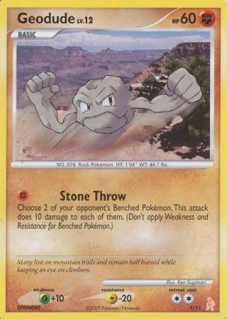 Geodude (1/11) [Diamond & Pearl: Trainer Kit - Lucario] - for just $0.15! 