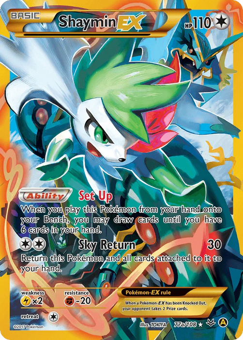 Shaymin EX (77a/108) [Alternate Art Promos] - for just $91.15! 
