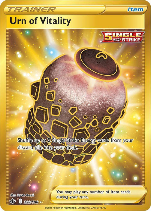Urn of Vitality (229/198) [Sword & Shield: Chilling Reign] - for just $1.15! 