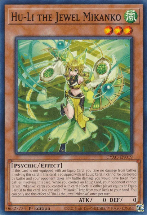 Hu-Li the Jewel Mikanko [CYAC-EN019] Common - for just $0.10! 