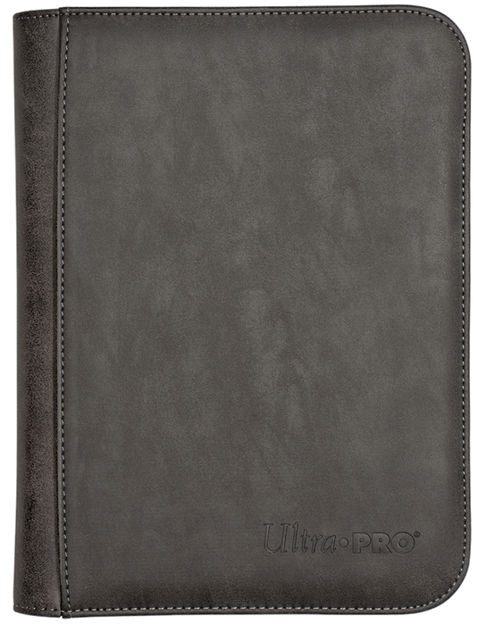 Ultra PRO: 4-Pocket Premium Zippered PRO-Binder - Suede Collection (Jet) - Just $0! Shop now at Retro Gaming of Denver