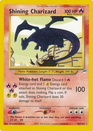 Shining Charizard (107/105) [Neo Destiny Unlimited] - for just $1599.60! 