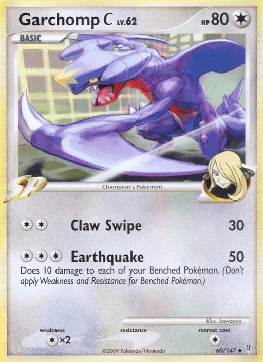 Garchomp C (60/147) [Platinum: Supreme Victors] - for just $4.40! 