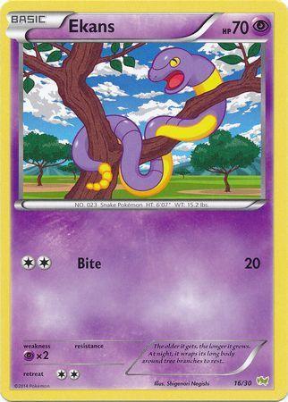 Ekans (16/30) [XY: Trainer Kit - Noivern] - for just $0.20! 