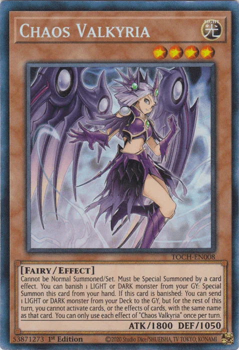 Chaos Valkyria [TOCH-EN008] Collector's Rare - for just $3.70! 