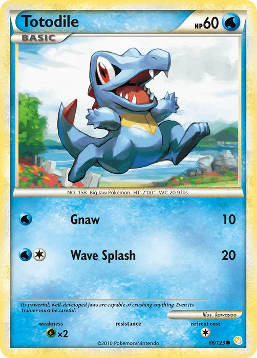Totodile (86/123) [HeartGold & SoulSilver: Base Set] - for just $0.60! 