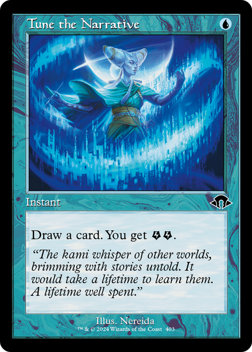 Tune the Narrative (Retro Frame) (MH3-403) - Modern Horizons 3 - for just $0.07! 