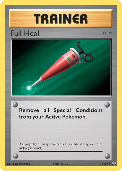 Full Heal (78/108) [XY: Evolutions] - for just $0.10! 