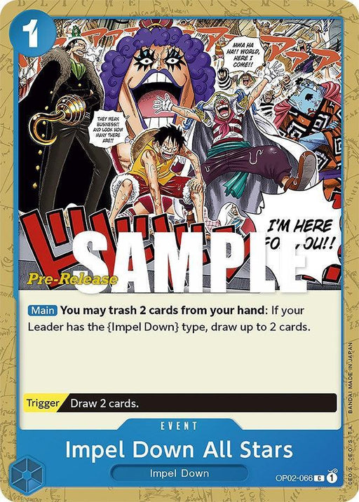 Impel Down All Stars [Paramount War Pre-Release Cards] - for just $2.15! 