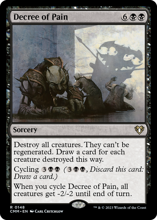 Decree of Pain (CMM-148) - Commander Masters - for just $0.10! 