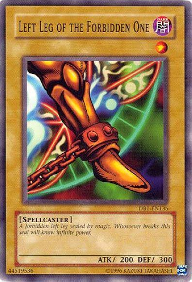 Left Leg of the Forbidden One [DB1-EN136] Common - for just $1! 