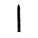 Serrated Spine Poly Training Knife with 8.5 Inch Drop Point Blade and Leather Wrapped Textured Handle Prop - for just $28! 