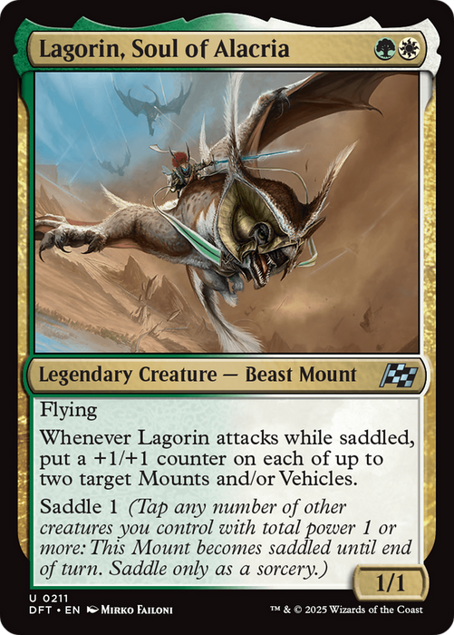 Lagorin, Soul of Alacria (DFT-211) - Aetherdrift - for just $0.03! 