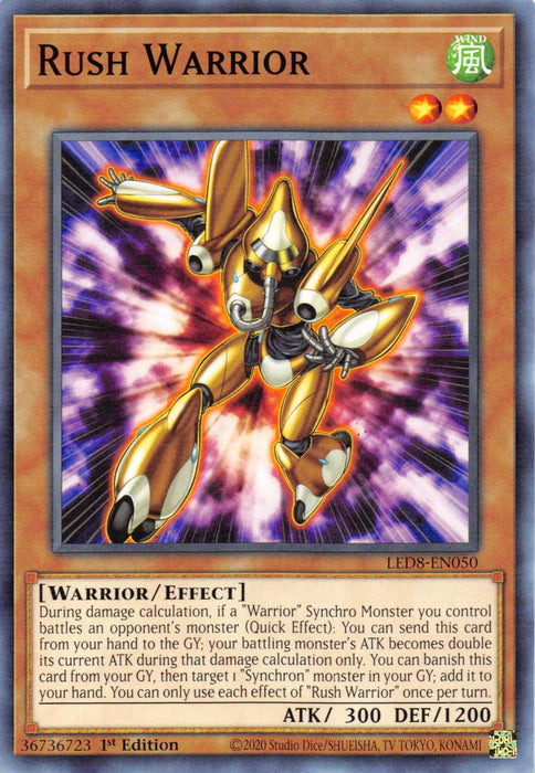 Rush Warrior [LED8-EN050] Common - for just $0.10! 