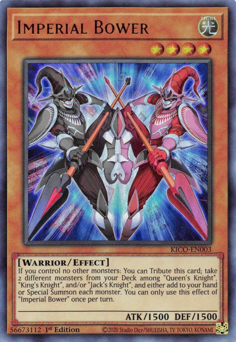Imperial Bower (Ultra Rare) [KICO-EN003] Ultra Rare - for just $1.05! 