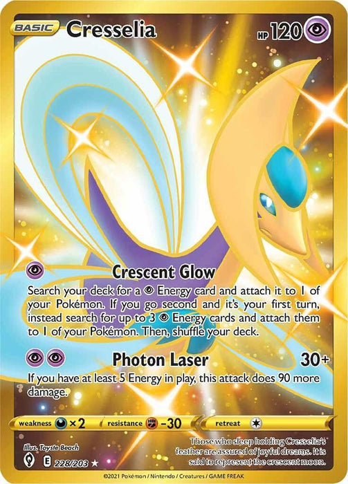 Cresselia (228/203) [Sword & Shield: Evolving Skies] - for just $5.50! 