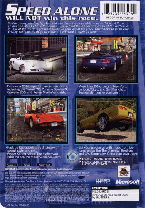 Project Gotham Racing [Platinum Hits] – Xbox (XBOX) - for just $5.99! 