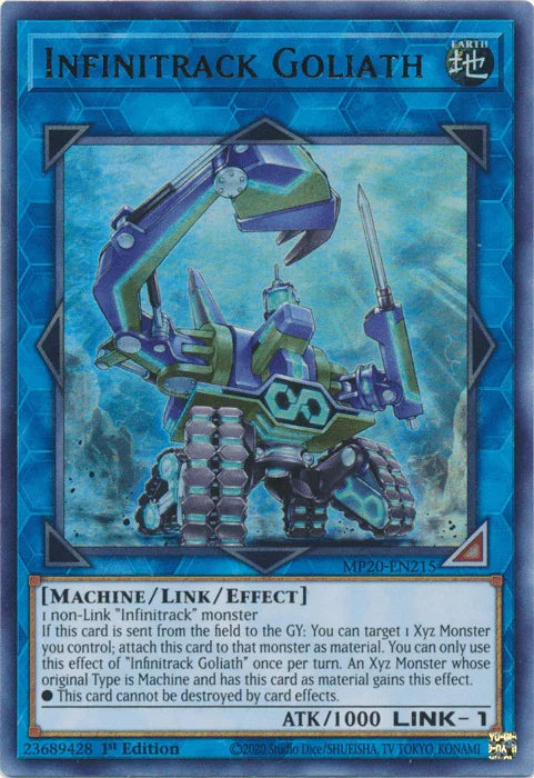 Infinitrack Goliath [MP20-EN215] Ultra Rare - for just $0.10! 