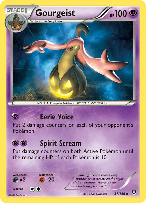 Gourgeist (57/146) [XY: Base Set] - for just $1.20! 