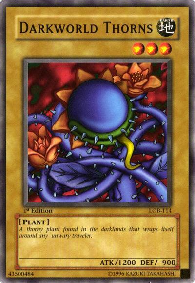 Darkworld Thorns [LOB-114] Common - for just $0.10! 